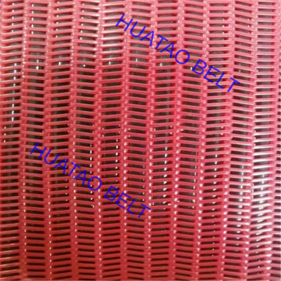Polyester Warna Merah Matpre Heater Belt Untuk Produksi MDF