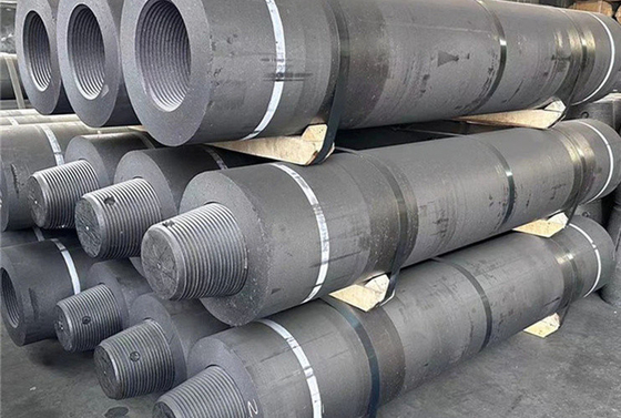 Elektrod Grafit Berkinerja Tinggi 75mm  750mm Dalam Pembuatan Baja