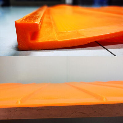Panel layar Urethane berkinerja tinggi dengan ukuran aperture 0,045mm untuk pengolahan pasir silika dan ketahanan tinggi