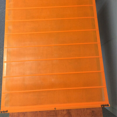 Panel Saringan Poliuretan 1040*700mm TH48-30 dengan Bukaan 0,045-8,0mm untuk Penyaringan Efisiensi Tinggi