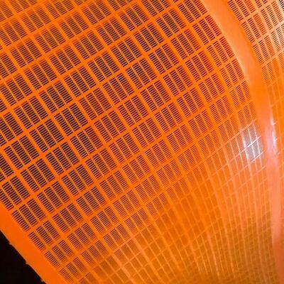 0.063mm Aperture High Wear Resistance Polyurethane Fine Screen Mesh untuk Filter Partikel Kecil