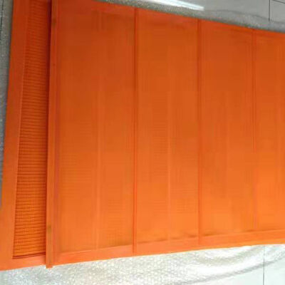 Anti-Blinding PU Screen Panel 1.0mm Mesh untuk Bijih Besi 1040x700mm
