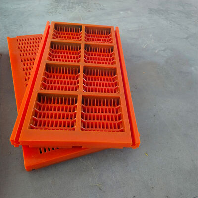 Layar bergetar linier industri mesin pengukur poliuretan baru untuk bijih embun dan penyaring cair