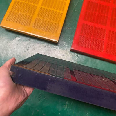 Panel Saringan Modular Poliuretan Cetakan Injeksi dengan Ketebalan 20mm hingga 50mm untuk Ketahanan Aus Tinggi dan Desain Modular