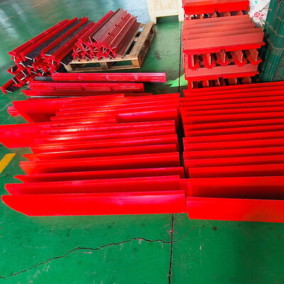 30mm Ketebalan Polyurethane Dewatering Screen Panel dengan 0.1mm Slot dan Steel Frame untuk pasir