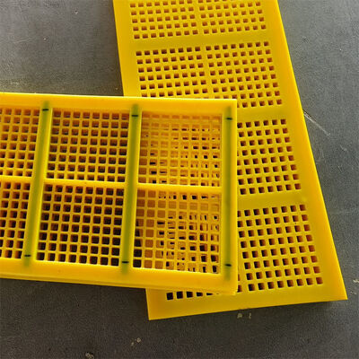 Resistensi High Wear WS85 Modular Screen dengan Material MDI dalam 300x305mm/300x610mm/300x800mm Ukuran