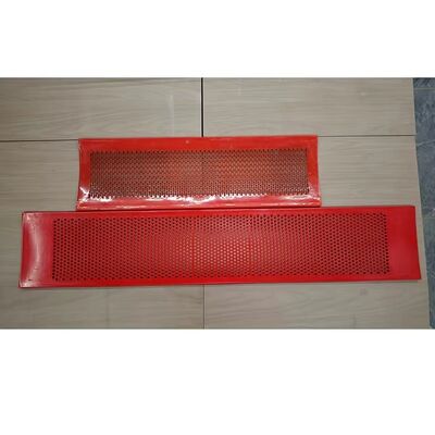 PU Flip-Flop Screen Panel 1.25m Lebar 50 Kekerasan Pantai Pengurangan Kebisingan untuk Metalurgi
