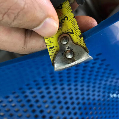 Panel Layar Flip-Flop Poliuretan dengan Desain Anti-Sumbat untuk Lebar 300mm-350mm dan Panjang 1m-3.5m