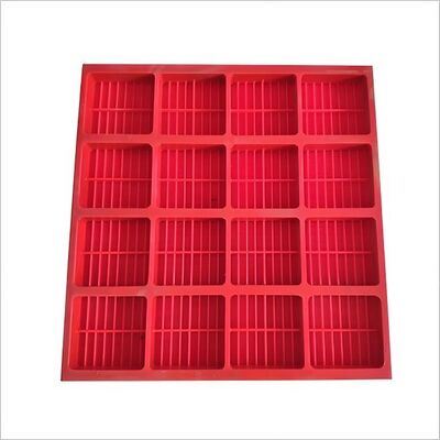 30mm Ketebalan Polyurethane Screen Mat dengan stabilitas termal dan efisiensi energi untuk aplikasi pertambangan