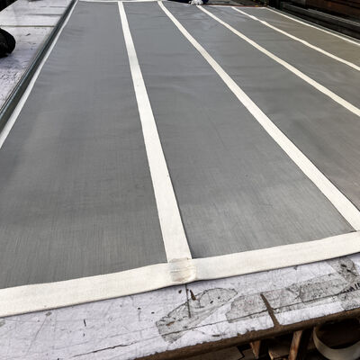 Tikar Mesh Layar Stainless Steel Lubang Persegi yang Dapat Disesuaikan Untuk Bergetar