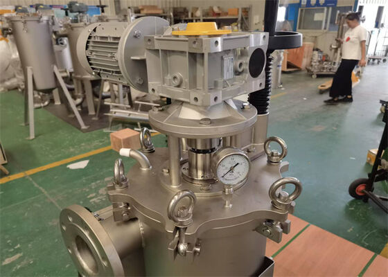 Rumah Filter Pembersih Otomatis Internal untuk Filtrasi Cairan Telur