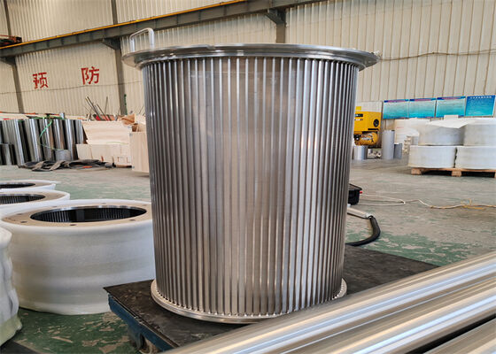 Solusi kimia tahan ledakan internal Scraper Self-cleaning Filter Housing