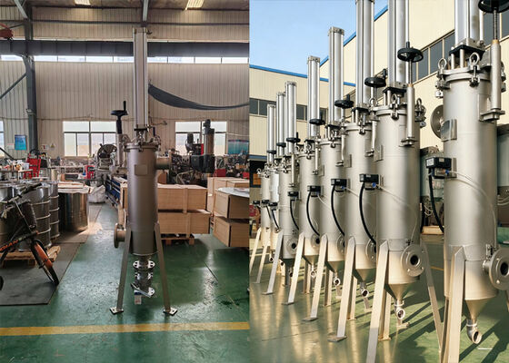 Filter Pembersih Mandiri Tipe Scraper Pneumatik Otomatis untuk Industri Kimia
