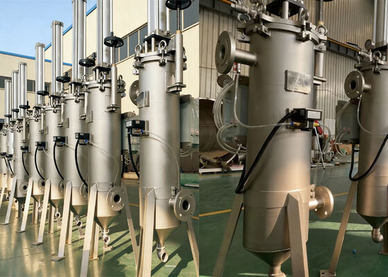 Filter Pembersihan Otomatis Stainless Steel Untuk Produk Kental