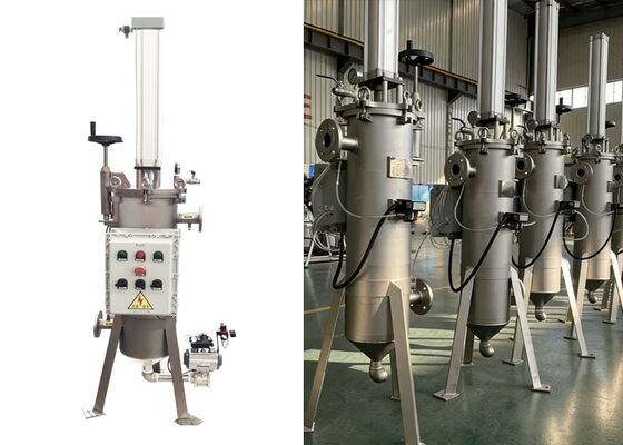 Filter Pembersih Mandiri Tipe Scraper Pneumatik Otomatis untuk Industri Kimia