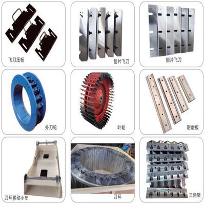 Impeller dan cincin pisau untuk remill produksi papan partikel