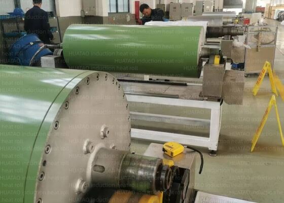 Konsumsi energi rendah Roller Pemanas Induksi Teflok dengan kontrol Suhu Permukaan dalam 0,5 derajat celsius