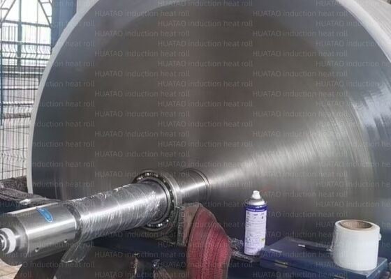 Kecepatan linier Max 1000mmin Max 1000mmin Kalender Roller Induksi Electromagnetic Heating Roller Dimensi:1000 hingga 1500mm Dengan L1000 hingga 3000mm