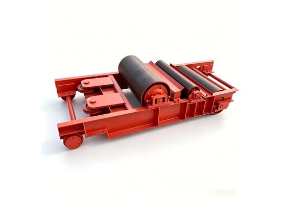 Tambang Batubara Kembali Conveyor Karet Disc Pembersih Roller