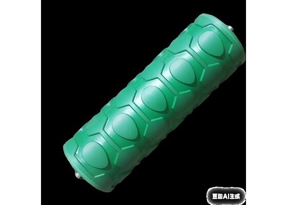 Low Noise Rubber Disc Return Roller untuk Conveyor Industri