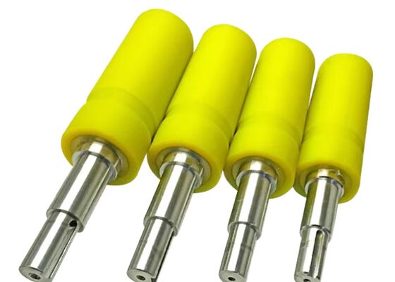 Anti-Blocking Rubber Disc Return Roller untuk Jalur Pengangkut Pasir