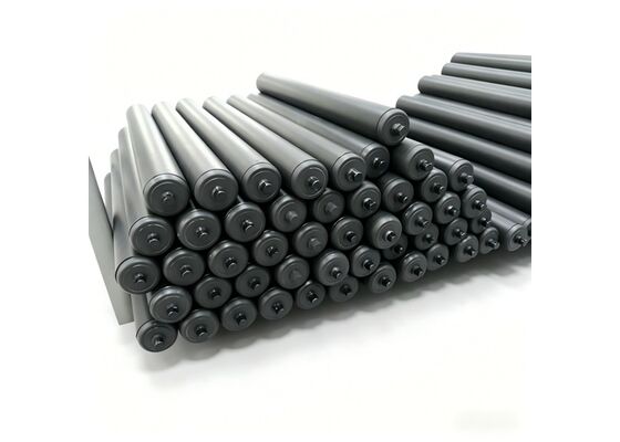 Konveyor Batubara Karet Disc Return Roller Desain pembersih diri