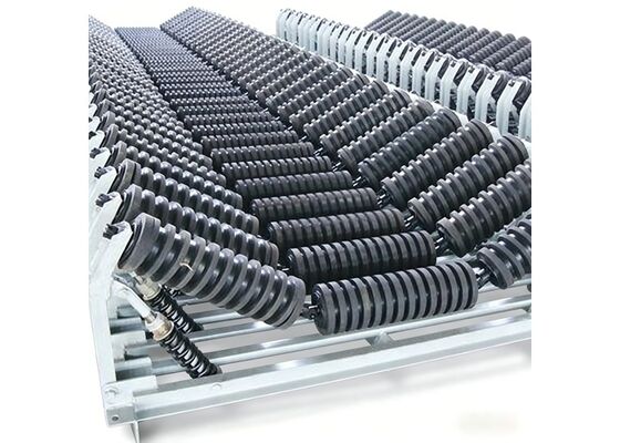 Conveyor Return Idler Roller Anti Carryback Komponen Conveyor Pabrik Agregat