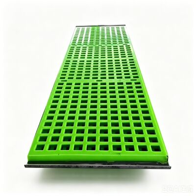Fine Aperture Polyurethane Screen Mesh untuk Glass Sand Washing Plant Recovery
