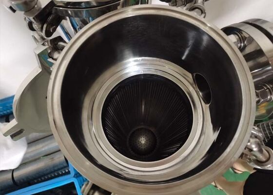 Filter Kantong Tunggal Stainless Steel Industri untuk Air Laut