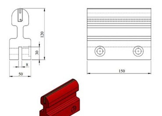 Mining Conveyor Belt Scraper Fleksibel PU Blade Umur panjang Desain Industri