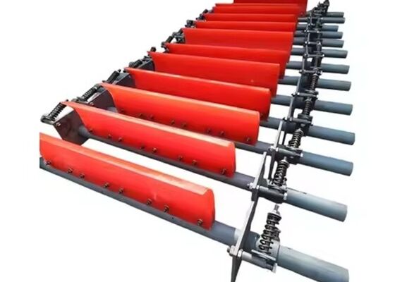 Conveyor Belt Secondary Cleaner PU Blade Low Friction High Wear Resistance Desain