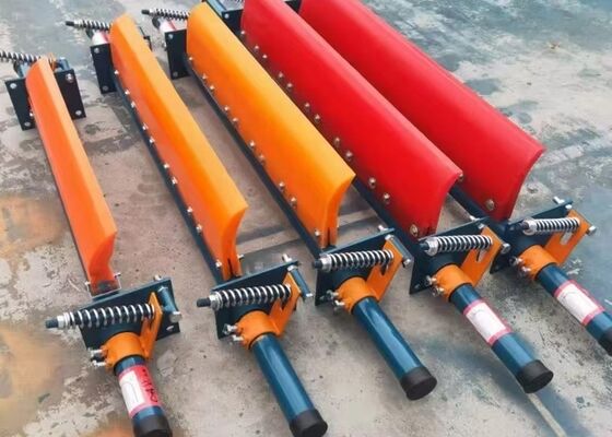 PU Conveyor Belt Scraper Primary Cleaner High Abrasion Resistance Bulk Material Usage