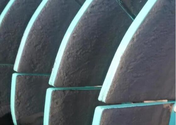 Piring Filter Keramik Mikroporous Bahan Korundum Putih Penggunaan Cairan Padat Presisi Tinggi