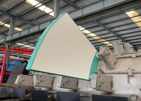 Pelat Filter Keramik Sistem Pemisahan Kimia Industri Umur Panjang Kekuatan Tinggi