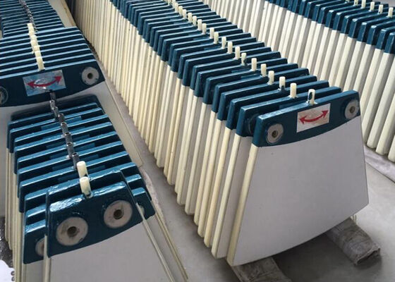 Keramik Vacuum Filter Plate Fine Pore 0.1 Mikron Efisiensi Tinggi Penambangan Filtrasi