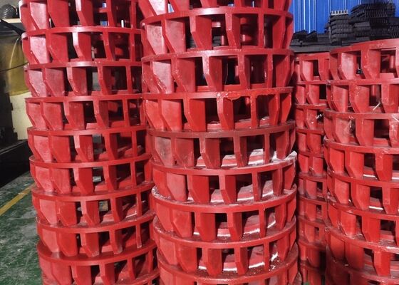 Mining Flotation Machine Rotor Stator Assembly Polyurethane Wear Resistant Yellow Slurry Mixing Parts