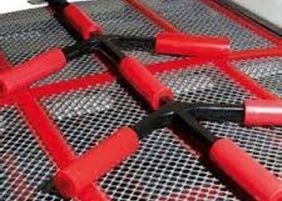 Polyurethane decobgating rods untuk peralatan skrining tambang