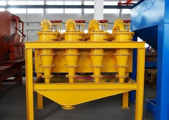Hidrosiklon mini dengan gradien tinggi untuk klasifikasi partikel halus di industri pertambangan
