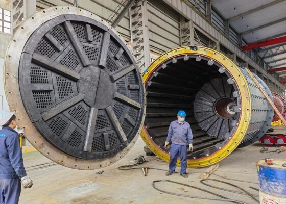 Liner karet ball mill tahan abrasi tinggi dengan permukaan yang diobati panas untuk umur kerja yang panjang