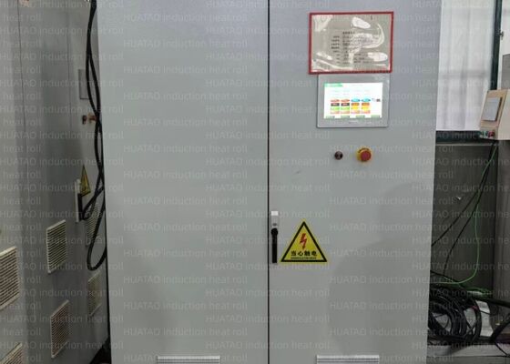 Kecepatan linier Max 1000mmin Max 1000mmin Kalender Roller Induksi Electromagnetic Heating Roller Dimensi:1000 hingga 1500mm Dengan L1000 hingga 3000mm