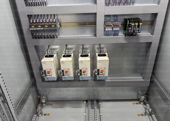 Keras Kromium Plating Teflok Semprot Keramik Atau Tungsten Carbide Pemanas Elektromagnetik Roller Perbedaan Suhu Permukaan Dalam 1c Pemanas Induksi Roller