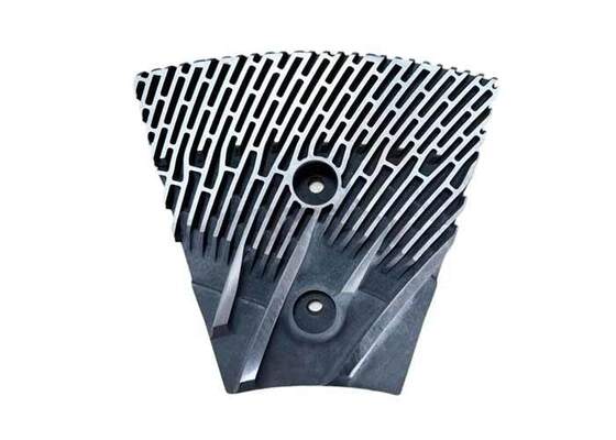33mm-42mm Ketebalan Refiner Segmen Untuk MDF Refiner Defibrator
