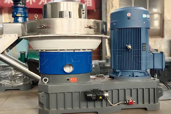 380V/50Hz Biomass Briquette Press untuk bahan bakar boiler industri