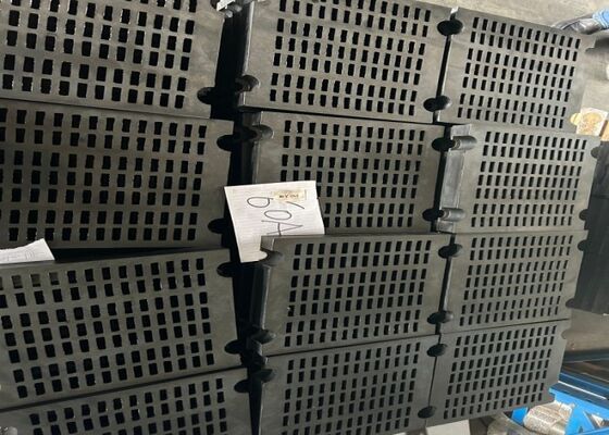 Premium Rubber Screen Mesh untuk sistem screening kapasitas tinggi