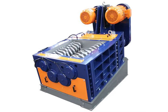 Double Shaft Shredder 380V/60Hz untuk Pasar Asia Tenggara