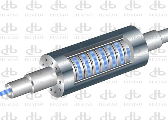 Roller Pemanas Induksi Hemat Energi Pemanasan Seragam Untuk Film Optik Dan Bagian Baterai Lithium