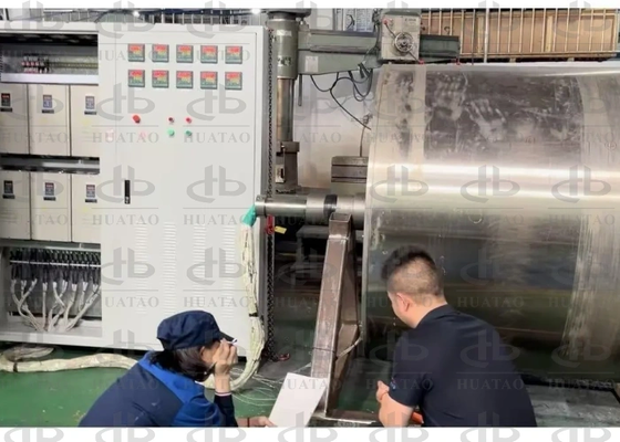 Roller Pemanas Induksi Penyebaran Panas Bahkan Panjang Penuh untuk Suku Cadang Lithium dan Hot Press Nonwoven