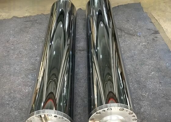 Roller Pemanas Induksi Drift Suhu Kecil Terbatas Untuk Pekerjaan Senyawa Precoat Dan Penggulungan Logam