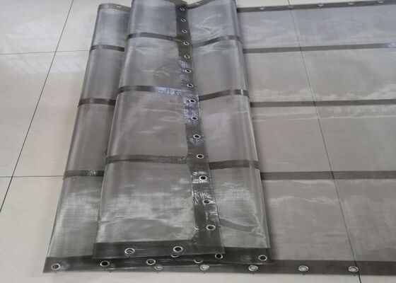 Rotex Replacement Grommet Screen 316 Stainless Steel Canvas Edge Aplikasi Pertambangan