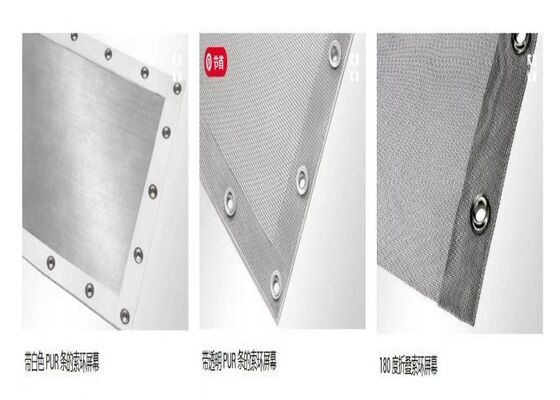 Transparan PU Grommet Screen EU 1935/2004 Sesuai 0,0014-0,0090 inci Kawat